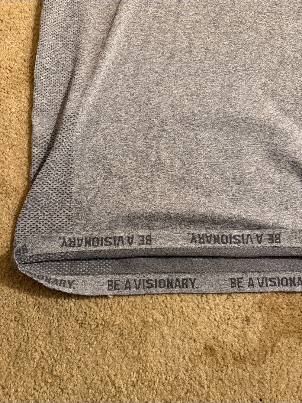 Gymshark Light Heather Gray Performance Crewneck - Picture 4 of 4